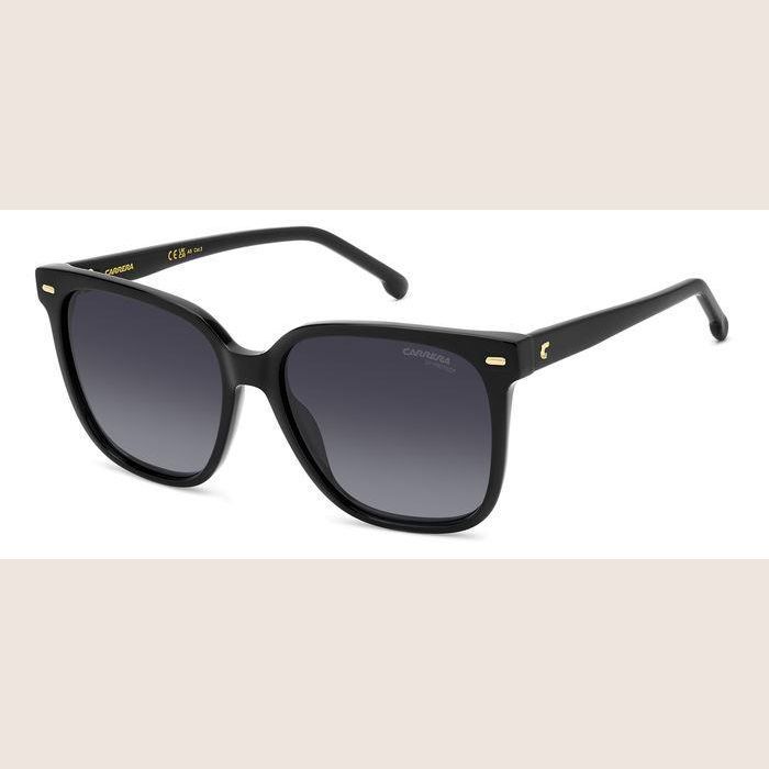 Carrera 3002/S solbriller (sort) – Elegante Carrera 3002/S solbriller i sort, perfekt til en stilren garderobe.