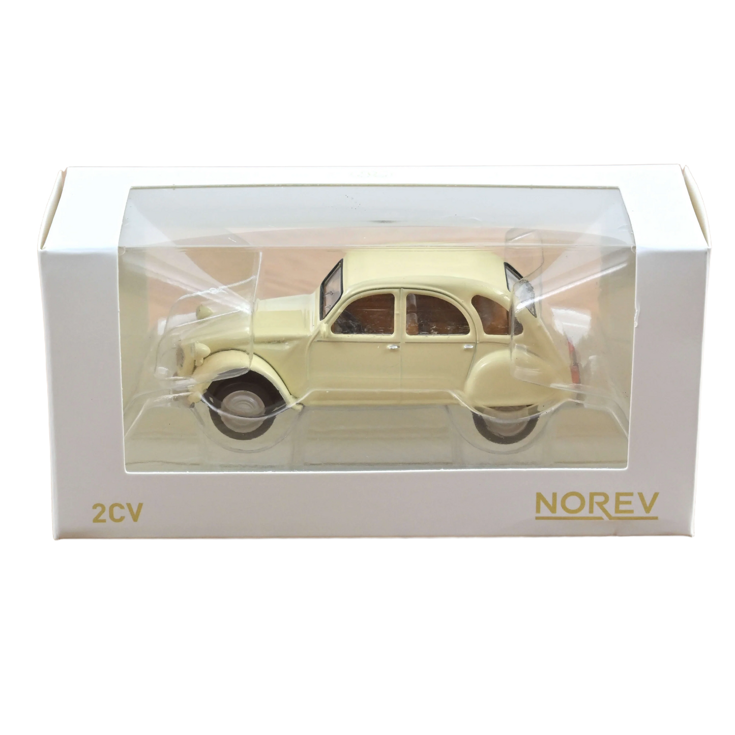 Citroën 2CV 1:43 Norev – Samlermodel af den ikoniske Citroën 2CV i 1:43.