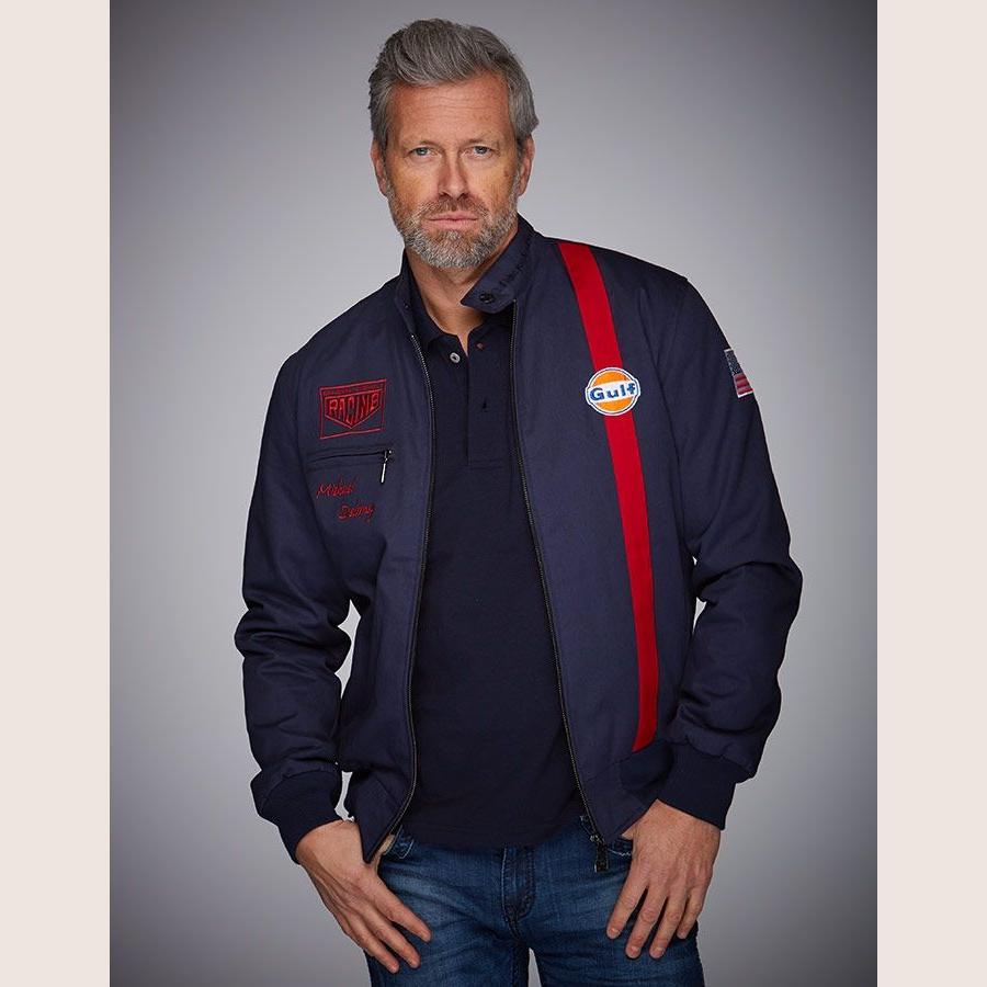 MD Blouson jakke navy – Navy blå MD Blouson jakke,  en tidløs tilføjelse til garderoben.