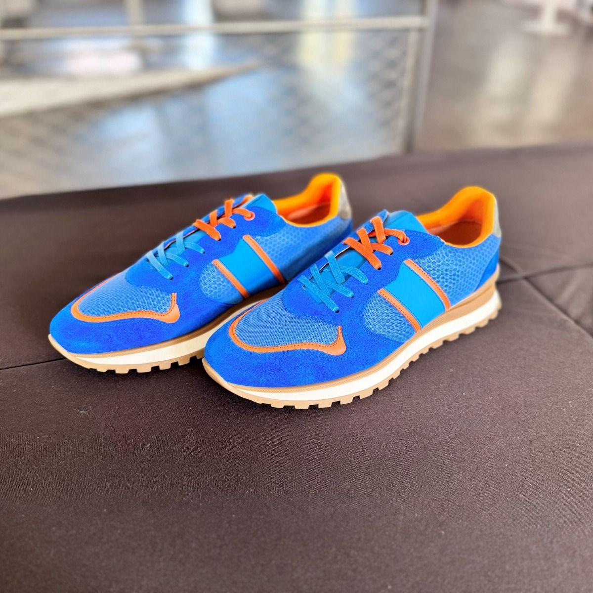 GPO Sneakers Crossover Blue - Moderne crossover sneakers i blå, ideelle til både sport og hverdagsbrug.