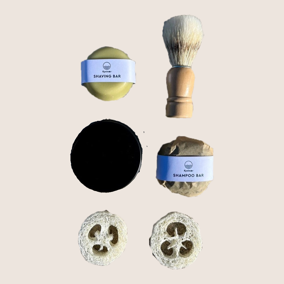 Gentlemans Gaveæske - Kystnær, Håndlavede Sæber – Eksklusiv gaveæske med håndlavede sæber, inspireret af kystens dufte