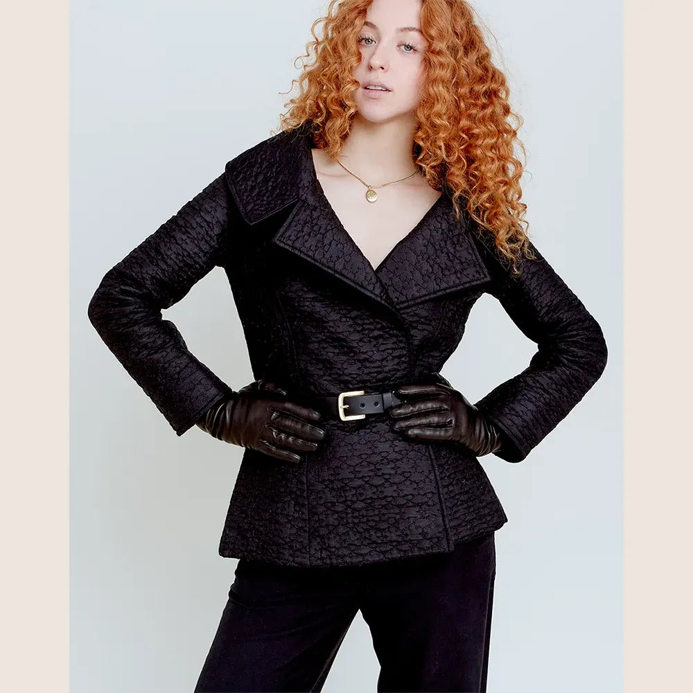 BUCKINGHAM BELT GOLD - Brown - Elegant brunt læderbælte med guldspænde, ideelt til at fuldende et klassisk look.