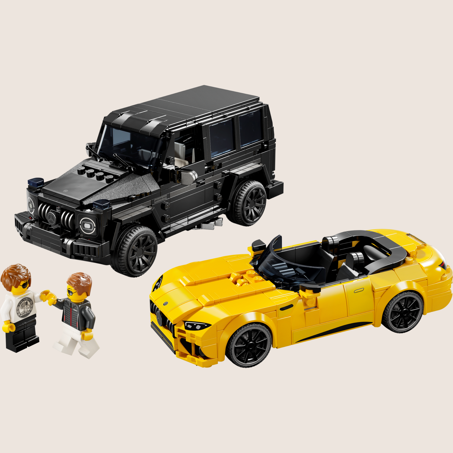 Speed Champions - Mercedes G63, SL63 AMG – LEGO Speed Champions sæt med Mercedes G63 og SL63 AMG.