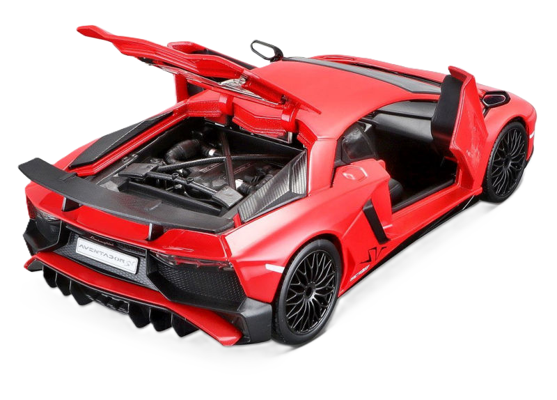 Bburago Lamborghini Aventador SV 1:24 bilmodel med detaljeret design og autentisk Lamborghini-stil