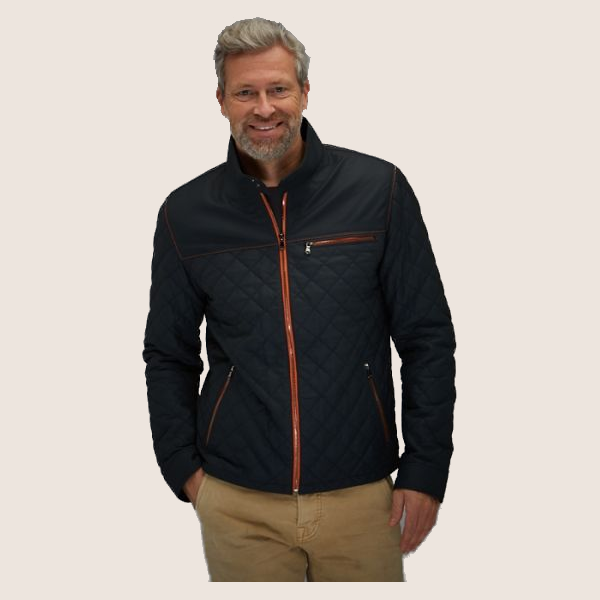 GP Originals Belrose Contrast Navy-Orange – GP Originals Belrose polo i navy-orange, perfekt til en sporty og stilfuld garderobe.