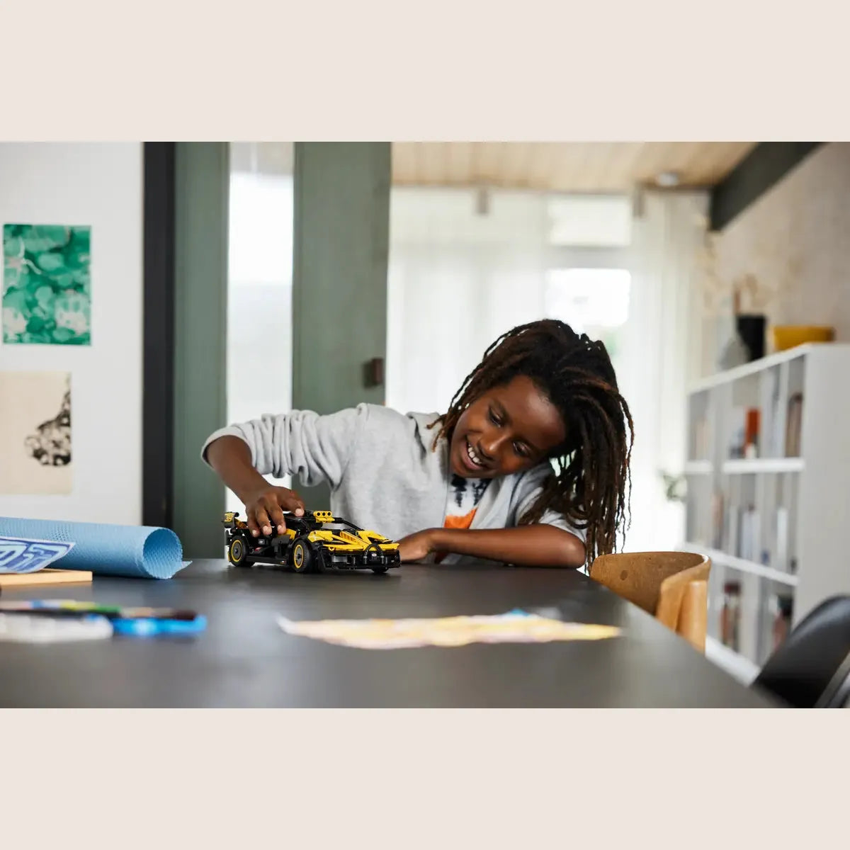 Bugatti Bolide – LEGO model af den ekstreme Bugatti Bolide hypercar.