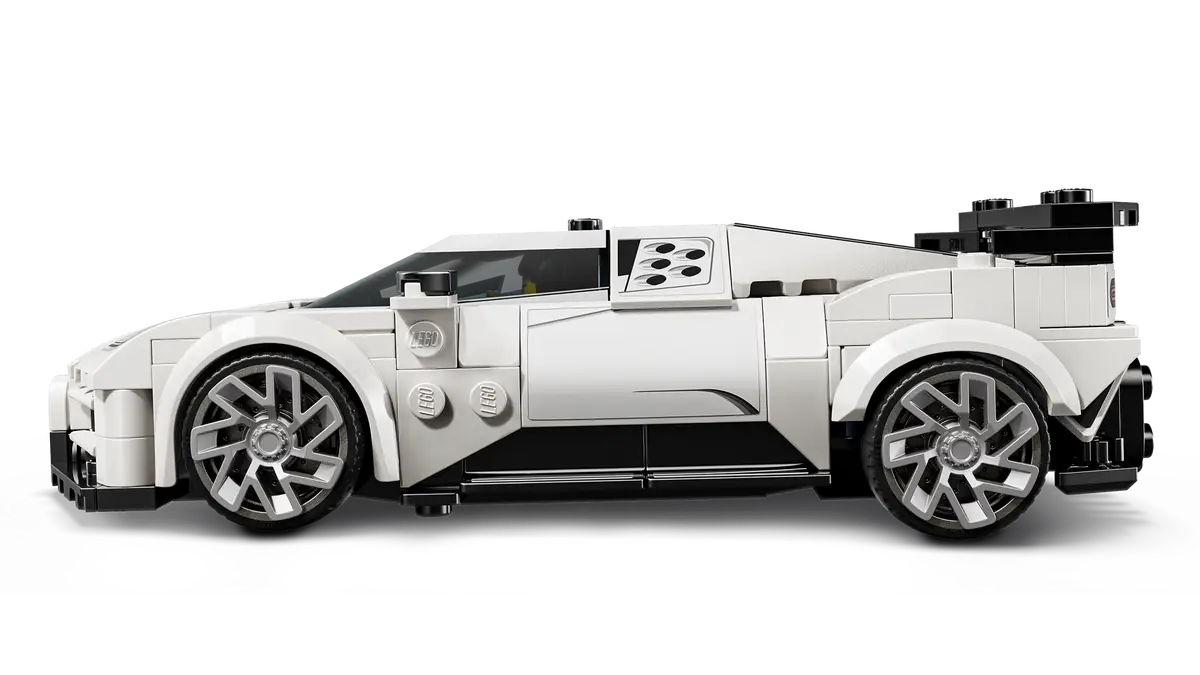 LEGO Bugatti Centodieci 77240 med detaljeret design og autentisk Bugatti-stil