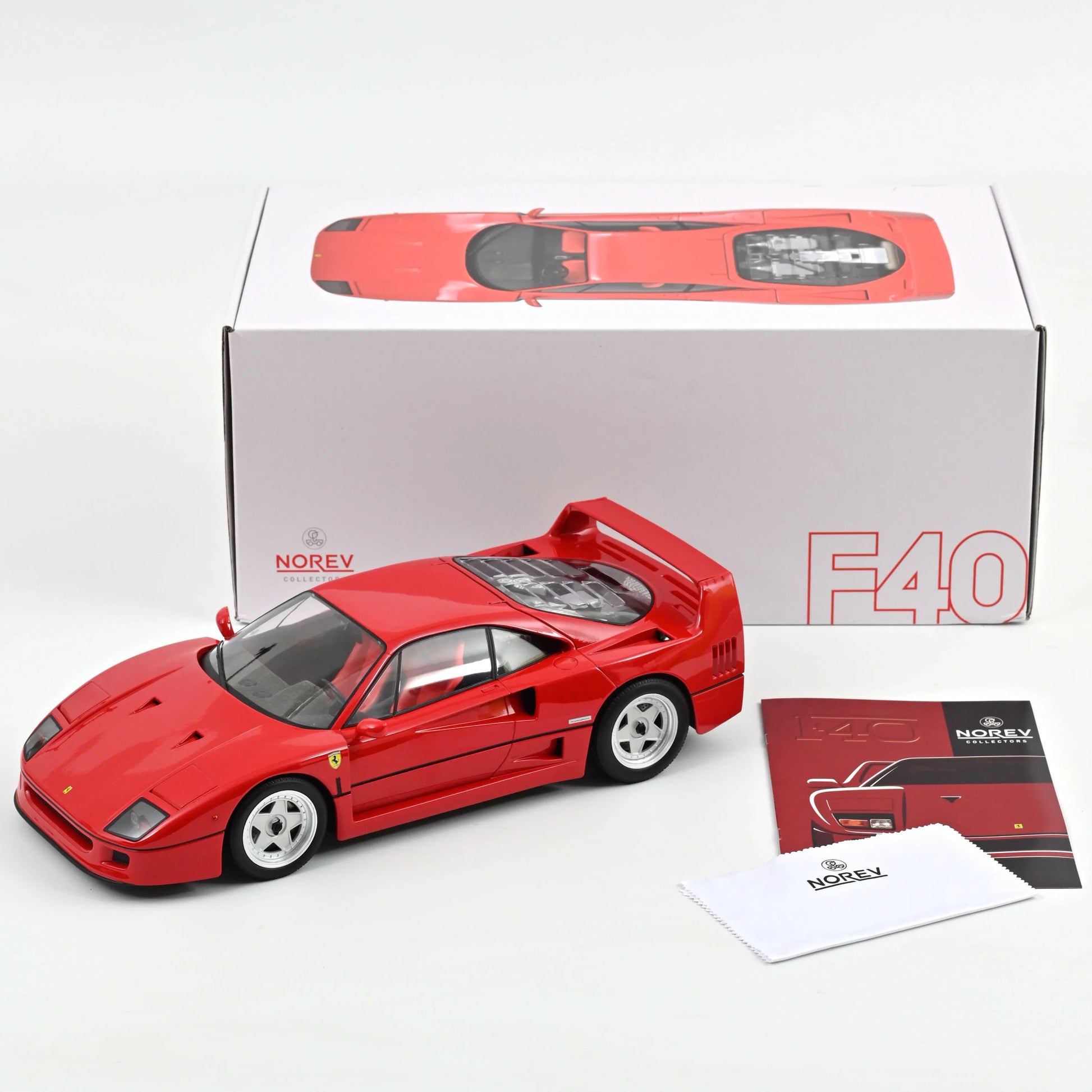 Ferrari F40 (1:12 NOREV) – Eksklusiv 1:12 model af Ferrari F40 fra Norev.