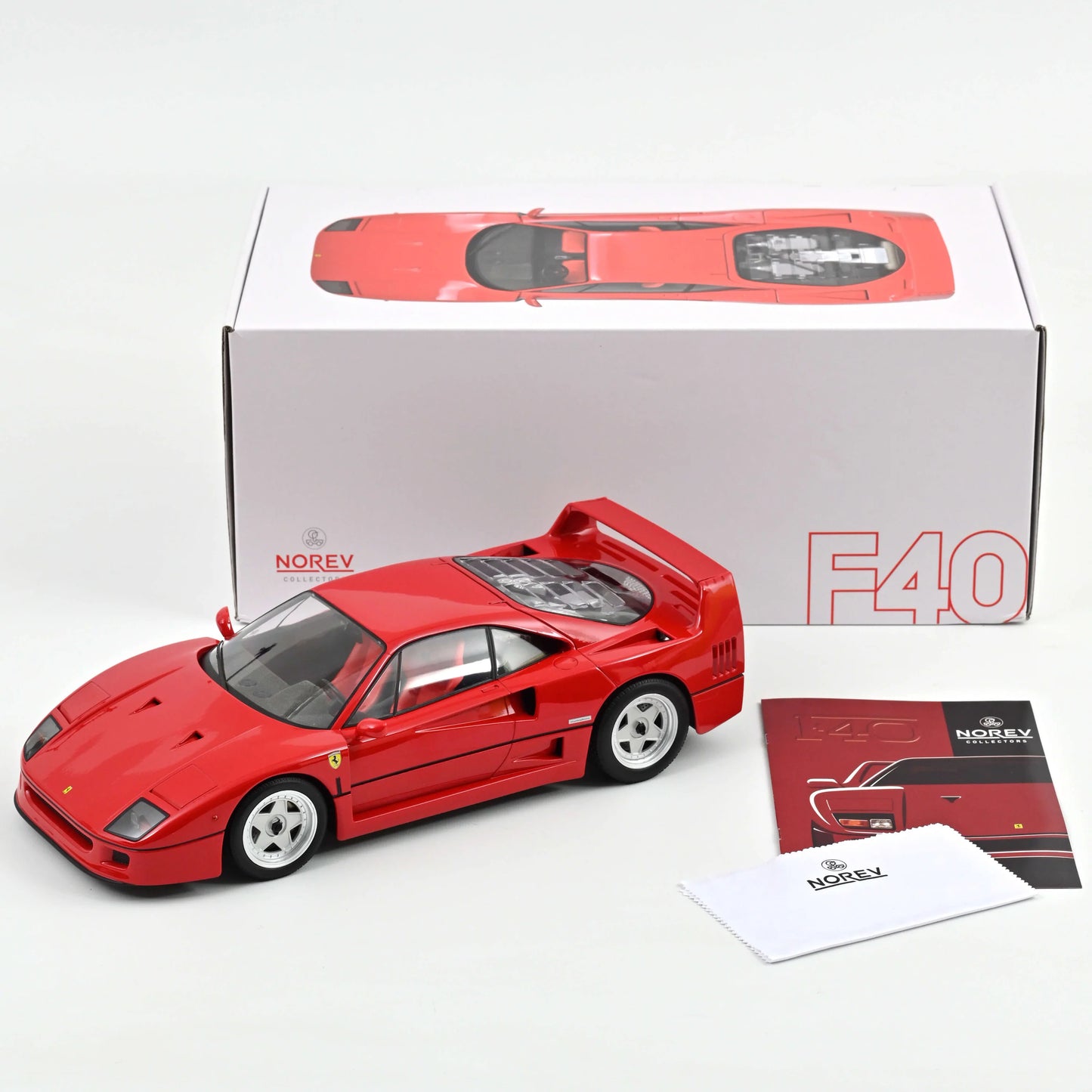 Ferrari F40 (1:12 NOREV) – Eksklusiv 1:12 model af Ferrari F40 fra Norev.