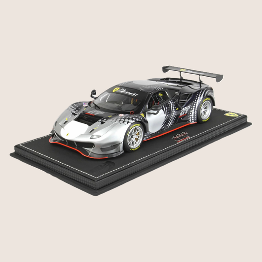 Ferrari 488 1:18 GT Livera Blu NART BBR – Eksklusiv 1:18 model af Ferrari 488 i Blu NART-lakering fra BBR.