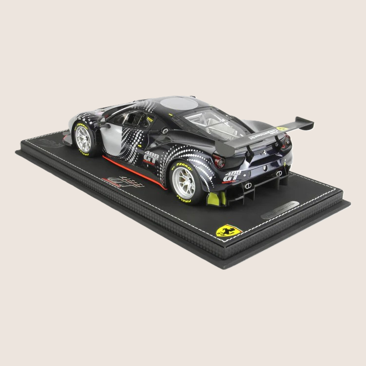 Ferrari 488 1:18 GT Livera Blu NART BBR – Eksklusiv 1:18 model af Ferrari 488 i Blu NART-lakering fra BBR.