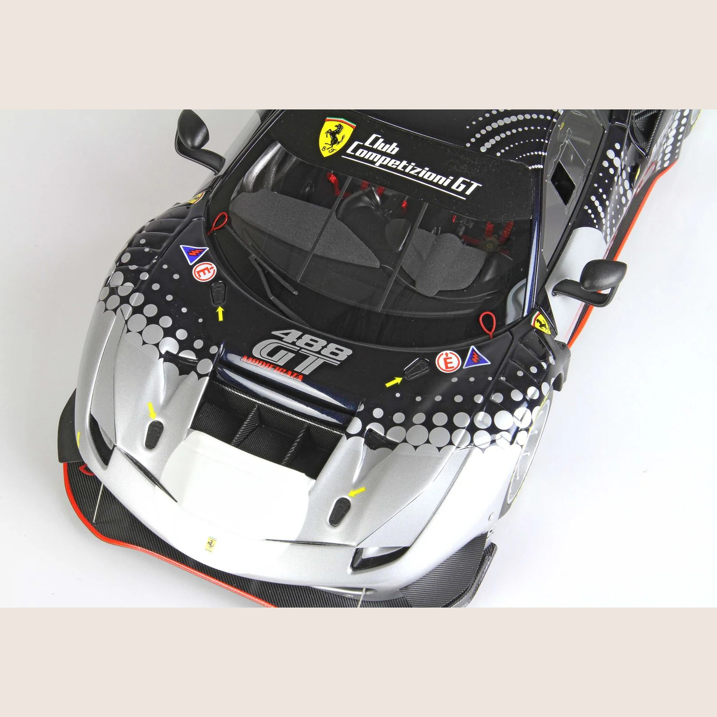 Ferrari 488 1:18 GT Livera Blu NART BBR – Eksklusiv 1:18 model af Ferrari 488 i Blu NART-lakering fra BBR.