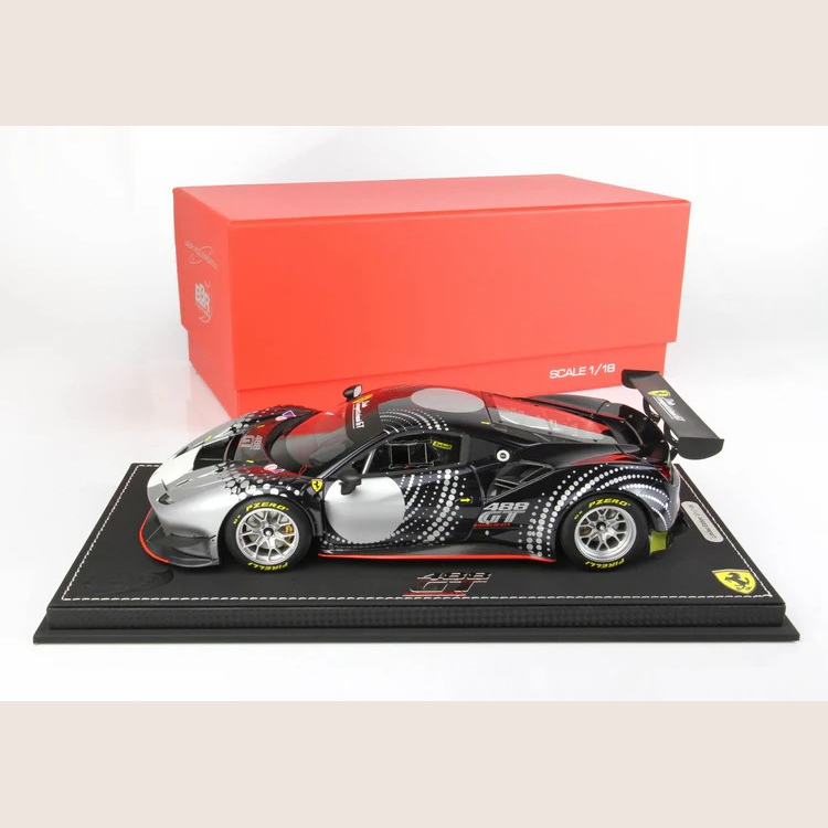 Ferrari 488 1:18 GT Livera Blu NART BBR – Eksklusiv 1:18 model af Ferrari 488 i Blu NART-lakering fra BBR.