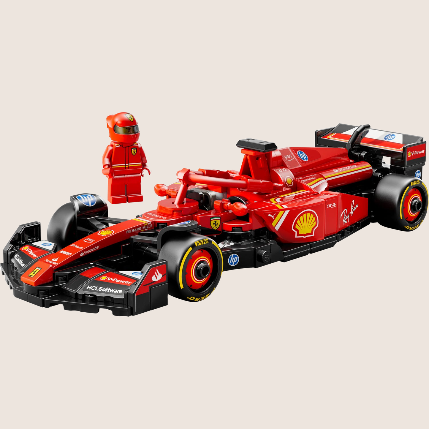 Speed Champions Ferrari F1 – LEGO Ferrari Formel 1-racerbil med realistisk design. Ideel til bilsamlere og Ferrari-fans.