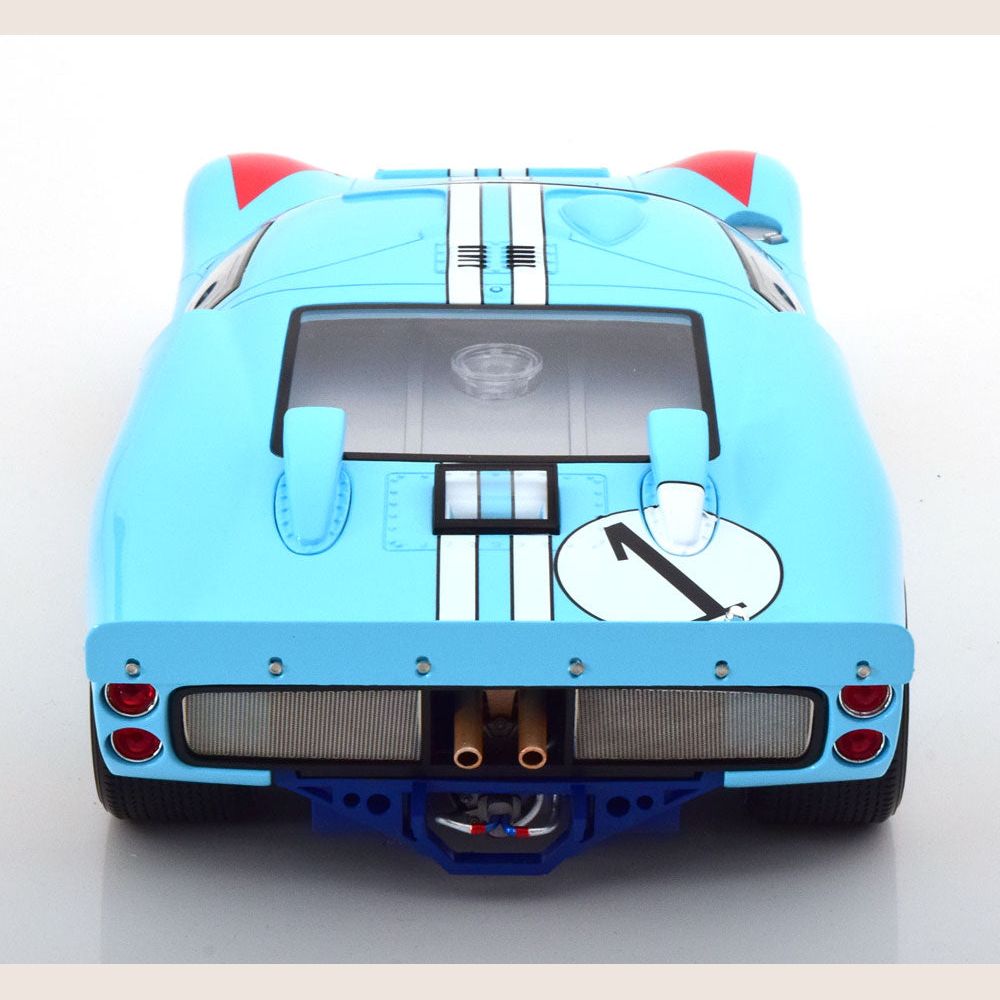 1:12 Ford GT40 #2 Winner 24h Le Mans 1966 Sort – Storslået model af den legendariske Le Mans-vinder, Ford GT40.