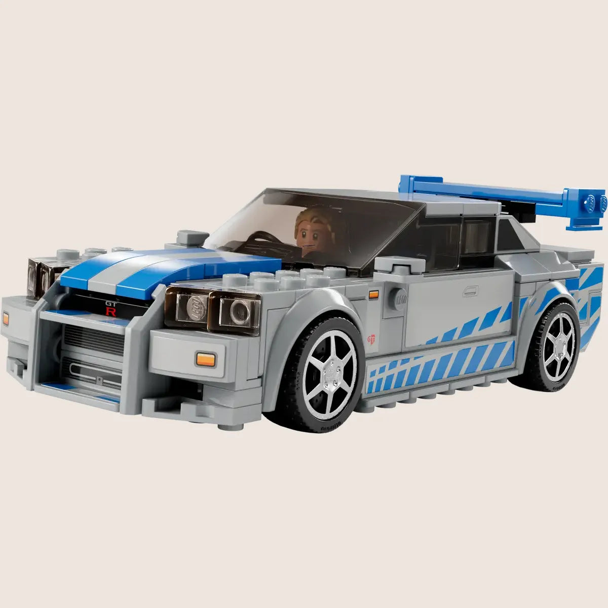 2 Fast 2 Furious Nissan Skyline GT-R (R34) – LEGO model af Brian O’Conners legendariske Skyline GT-R.