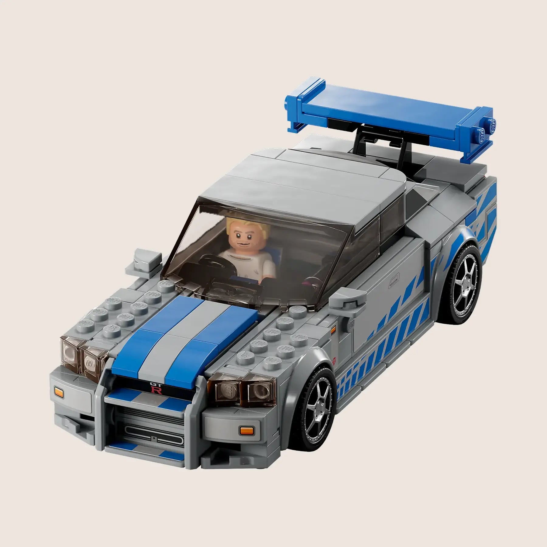 2 Fast 2 Furious Nissan Skyline GT-R (R34) – LEGO model af Brian O’Conners legendariske Skyline GT-R.