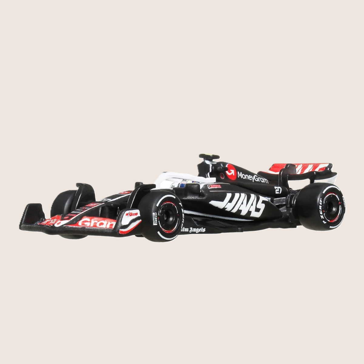 Hot Wheels F1 Racing Premium Haas-modelbil med autentisk design og samlerkvalitet