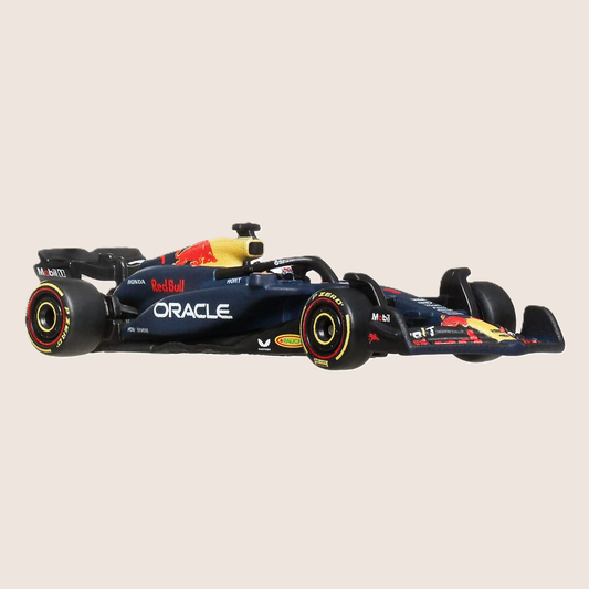 Hot Wheels F1 Racing Premium Red Bull-modelbil med detaljeret design og samlerkvalitet