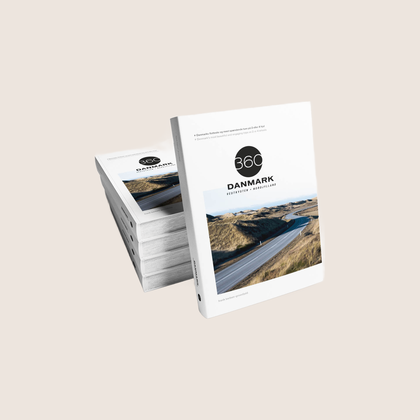 360 Danmark Vestkysten Nordjylland (bog) – Rejsebog om Nordjyllands vestkyst, perfekt til opdagelsesrejsende.