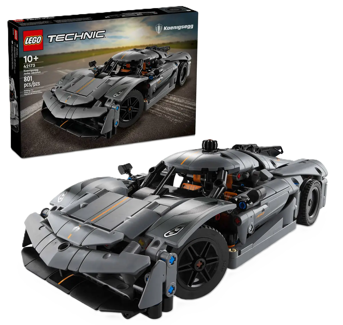 LEGO Speed Champions Koenigsegg Jesko Absolut – Autentisk LEGO‑model af hyperbilen Jesko Absolut med avancerede detaljer og strømlinet design. Perfekt til samlere og fans af ekstrem performance.
