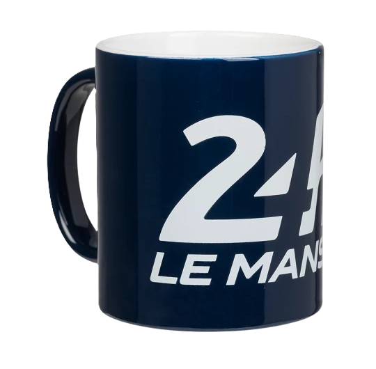 Logo Mug – 24H Le Mans: Stilrent keramikkrus med det officielle 24H Le Mans-logo. Perfekt til daglig brug for motorsportsfans.