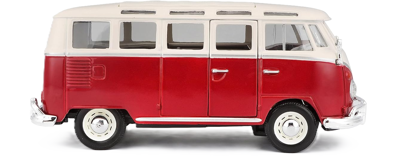 Maisto Volkswagen Van Samba 1:25 bilmodel med detaljeret design og autentisk retro-stil