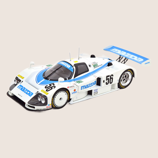 Mazda 787 B no. 56 Le Mans 1991 - 1:18 KK-Scale – Storslået 1:18 model af Mazda 787B fra Le Mans 1991.