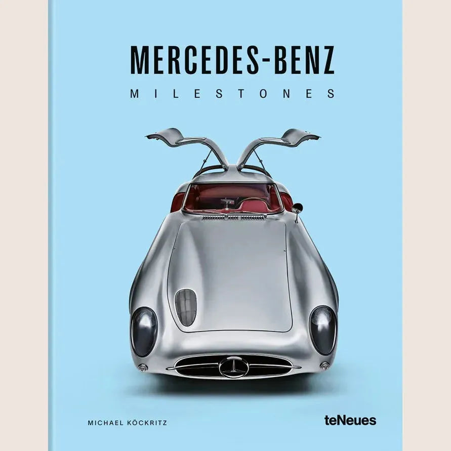 Mercedes-Benz Milestone – En bog om de vigtigste milepæle i Mercedes-Benz’ historie.