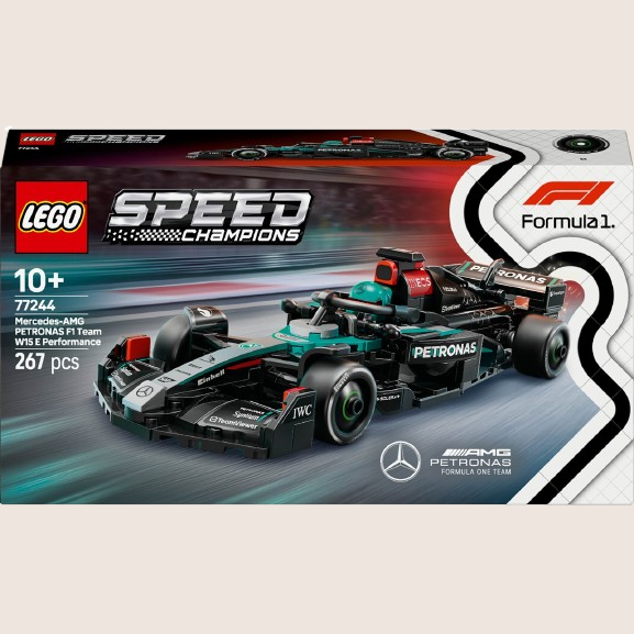 Speed Champions Mercedes AMG F1 Team – Byggesæt af Mercedes-AMG Petronas F1-bil. En must-have model for motorsportsentusiaster.