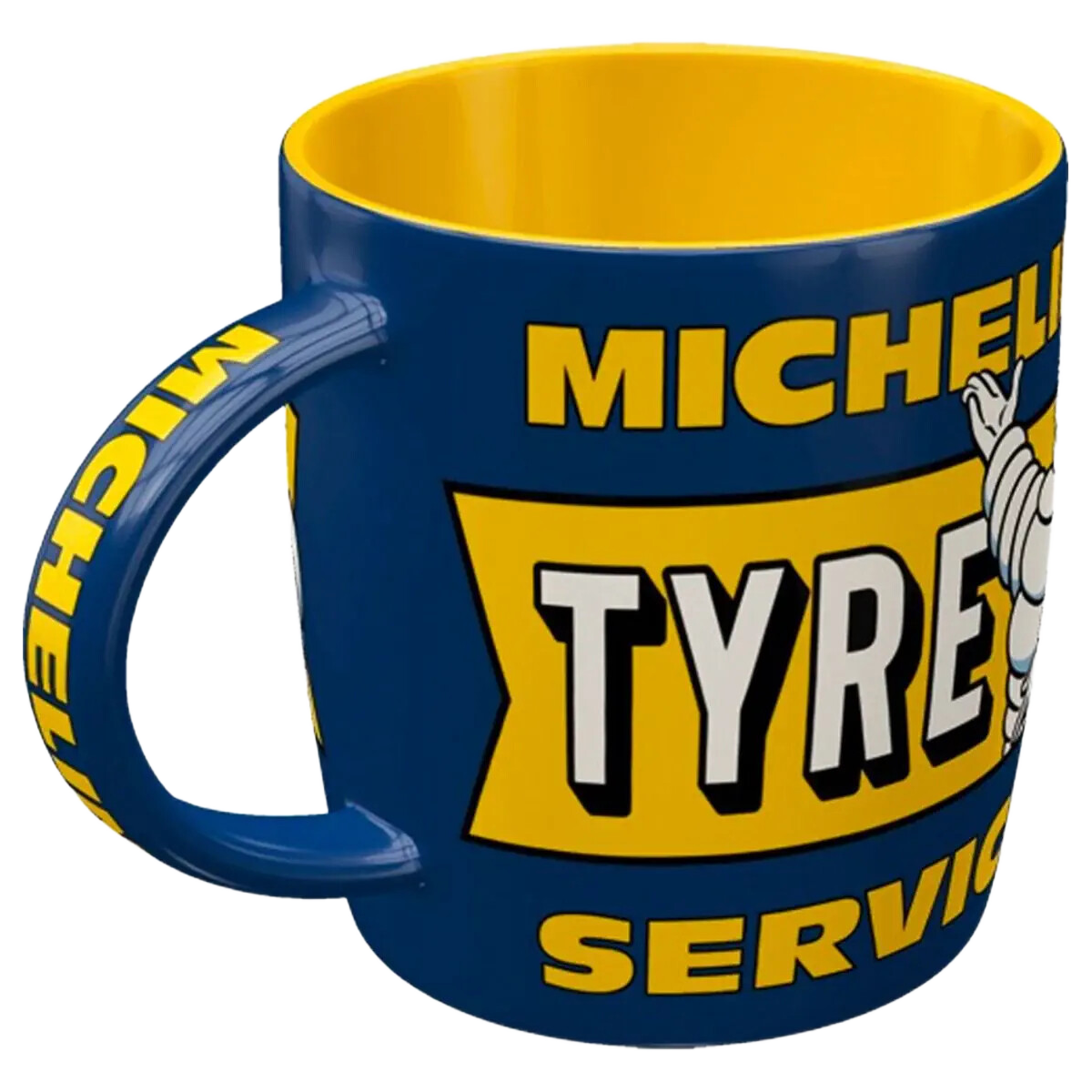 Michelin Tyre Service krus – Michelin Tyre Service emaljekrus, en hyldest til dæklegenden.