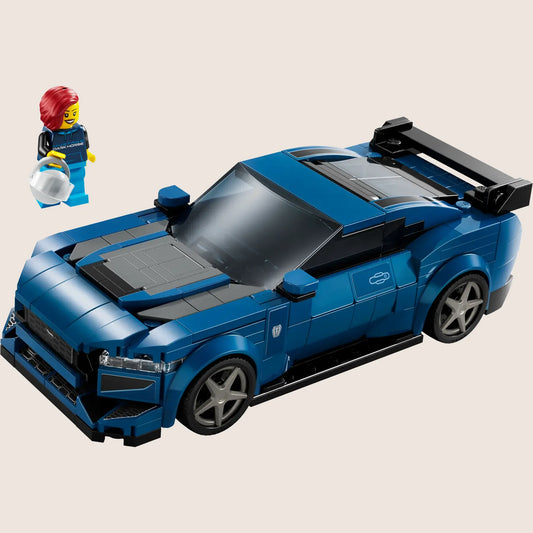 Ford Mustang Dark Horse – LEGO model af den kraftfulde Ford Mustang Dark Horse.