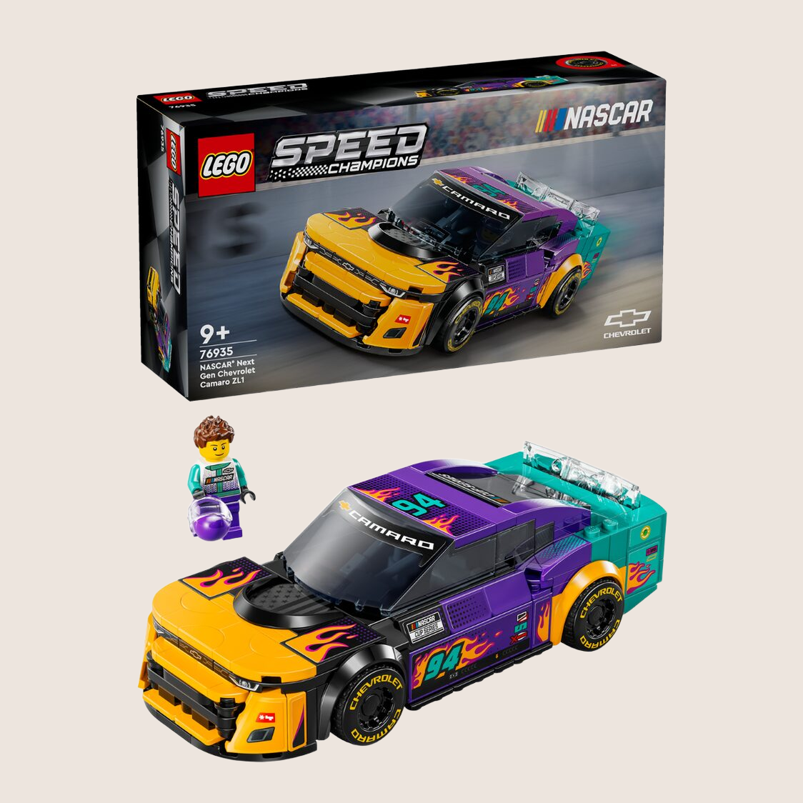 NASCAR® Next Gen Chevrolet Camaro ZL1 – LEGO model af NASCAR Chevrolet Camaro ZL1.