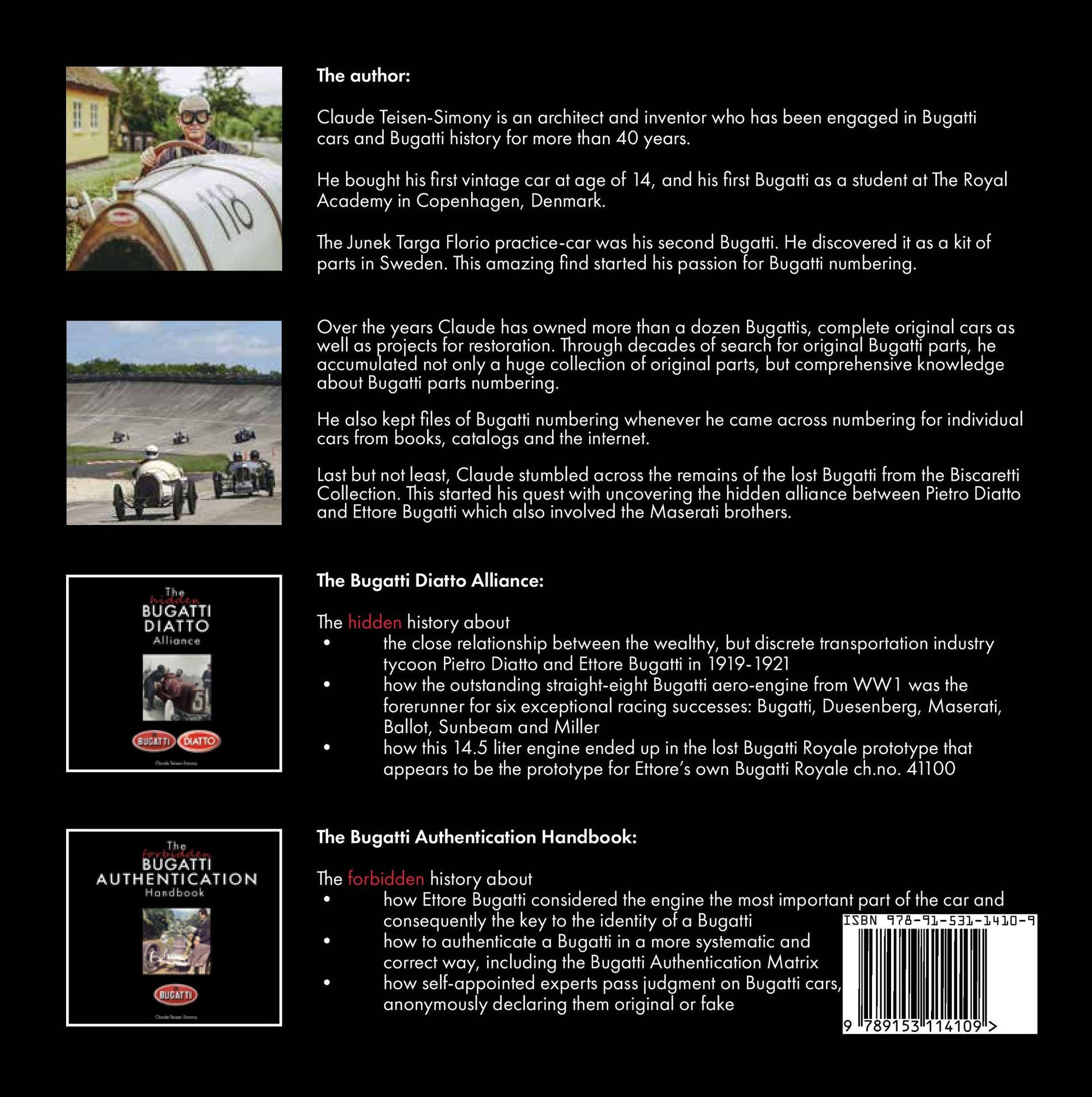 The Hidden Bugatti: Diatto Alliance hardcover bog med sjældne fotos og historisk indsigt i Bugatti’s tidlige samarbejde