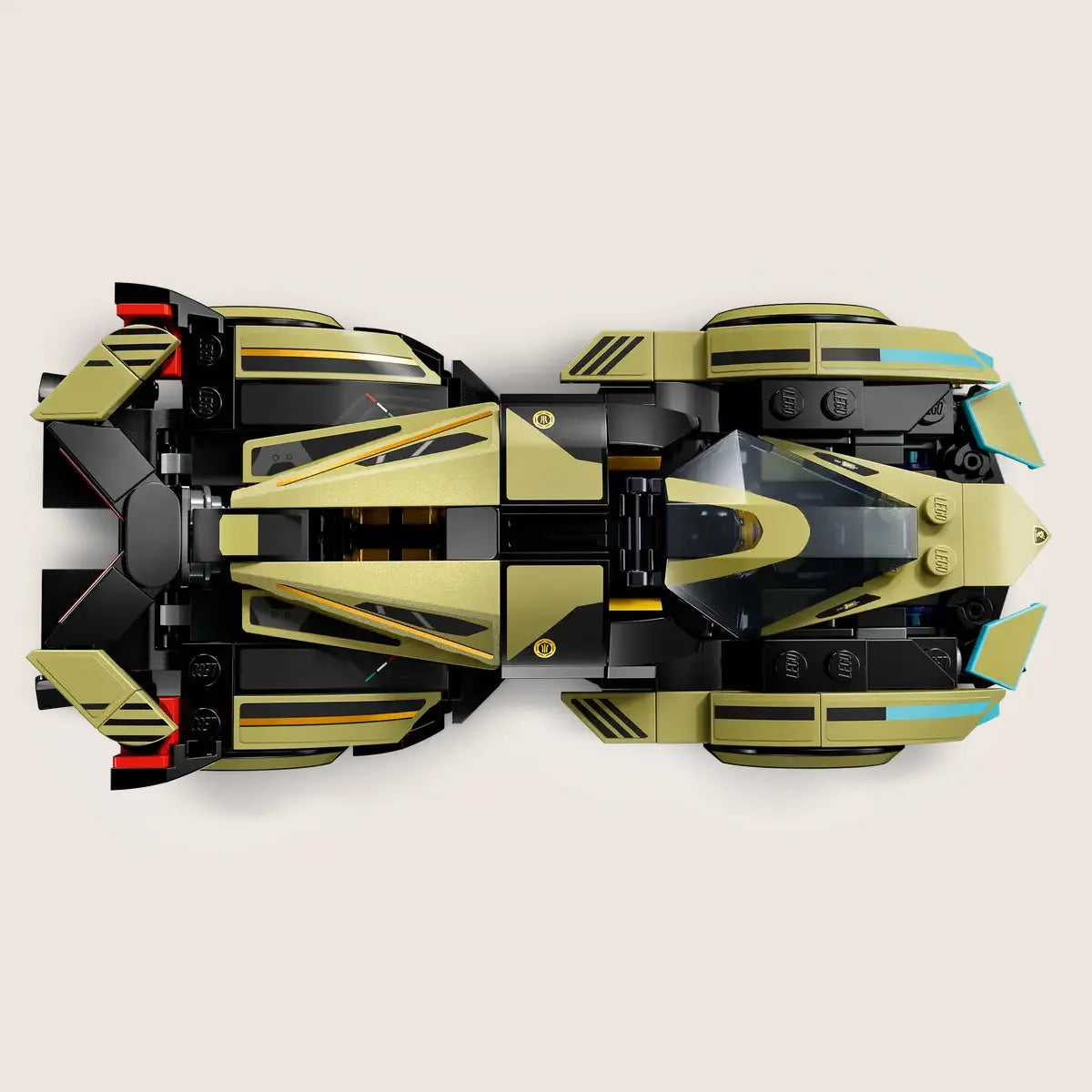 Lamborghini Lambo V12 Vision Gran Turismo – LEGO model af Lamborghini Lambo V12 Vision Gran Turismo, en futuristisk superbil.