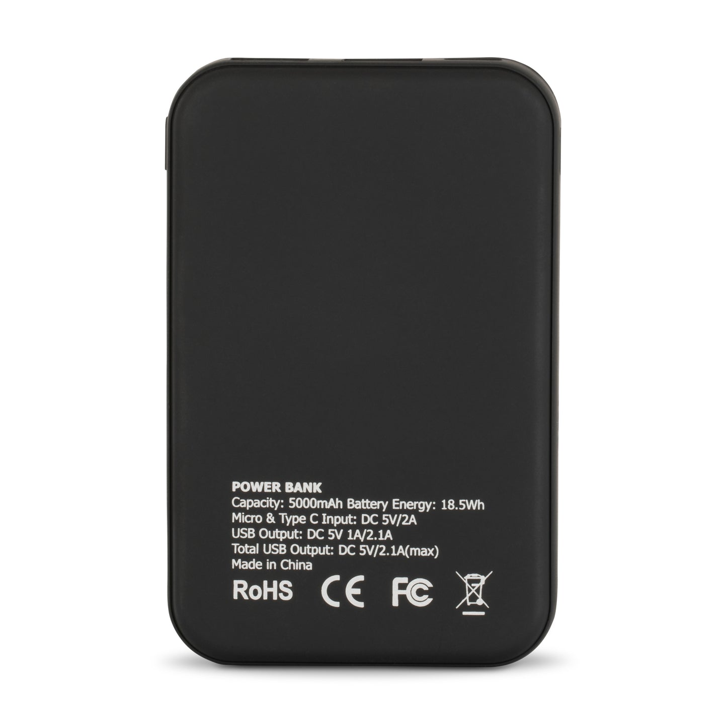 Powerbank M. Lys CCH - Praktisk powerbank med indbygget lys, perfekt til opladning og brug på farten.