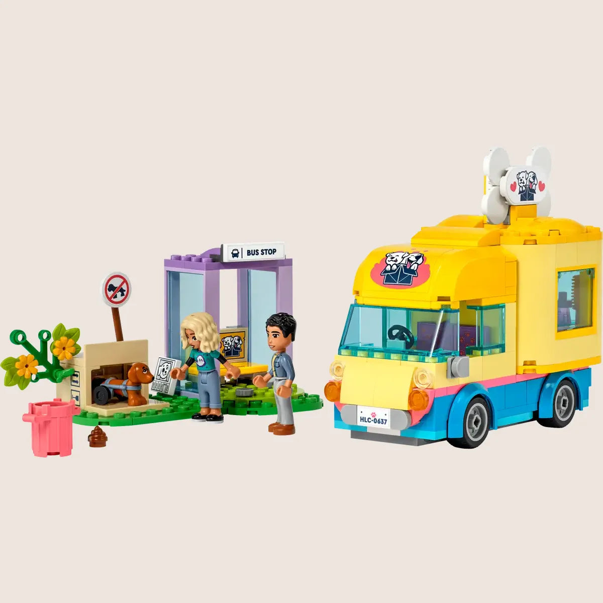 Hunderedningsvogn LEGO Friends