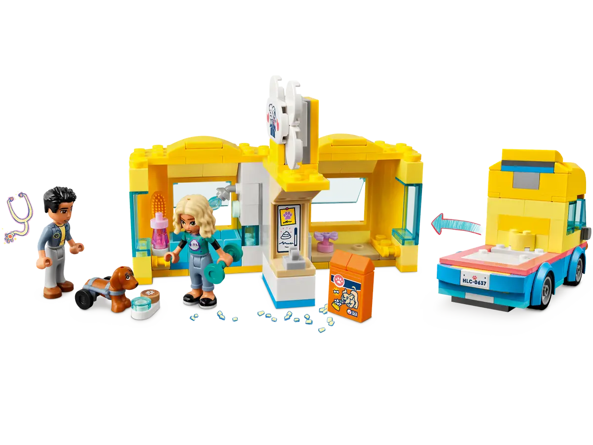 Hunderedningsvogn LEGO Friends