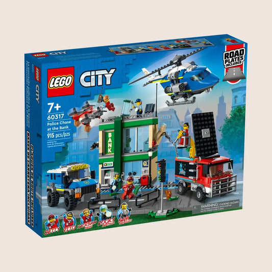 Politijagt ved banken LEGO City