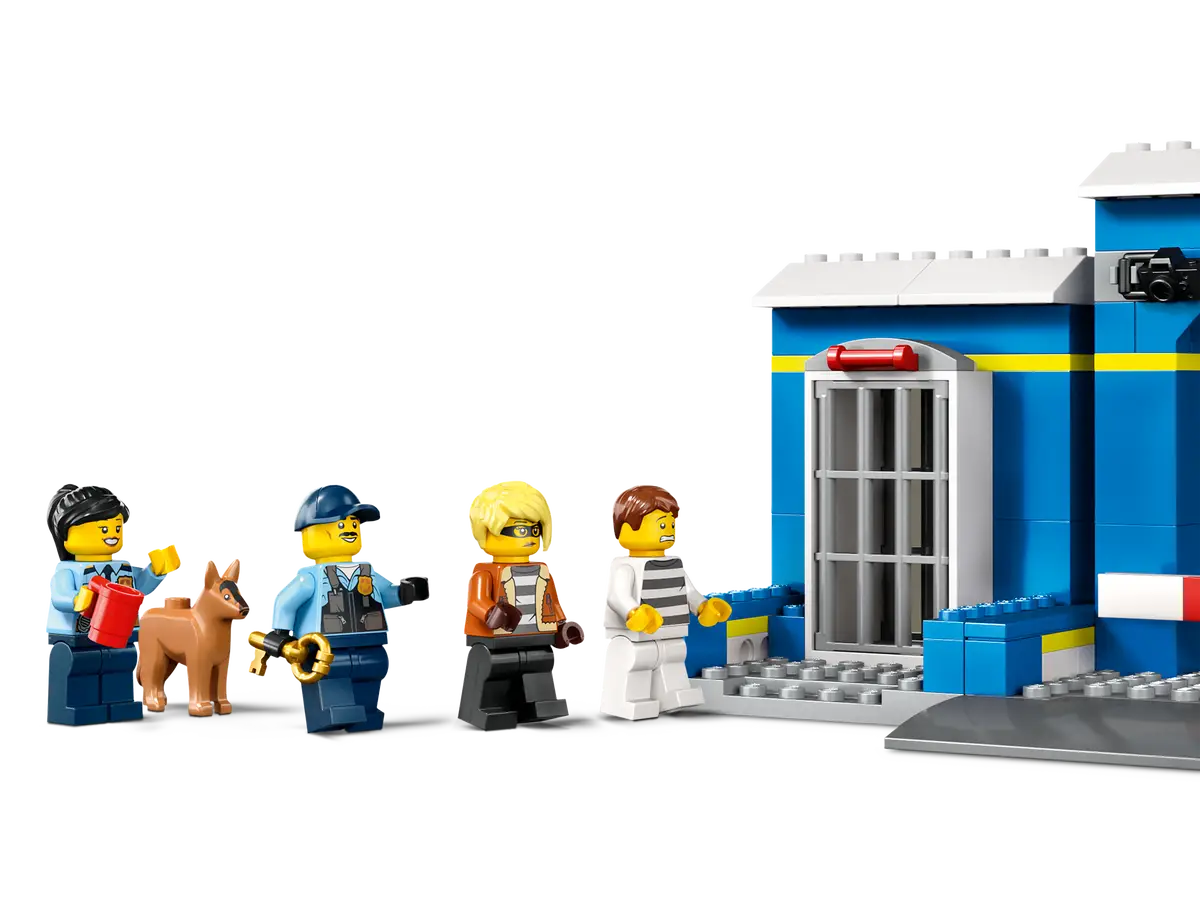 Skurkejagt ved politistation LEGO City