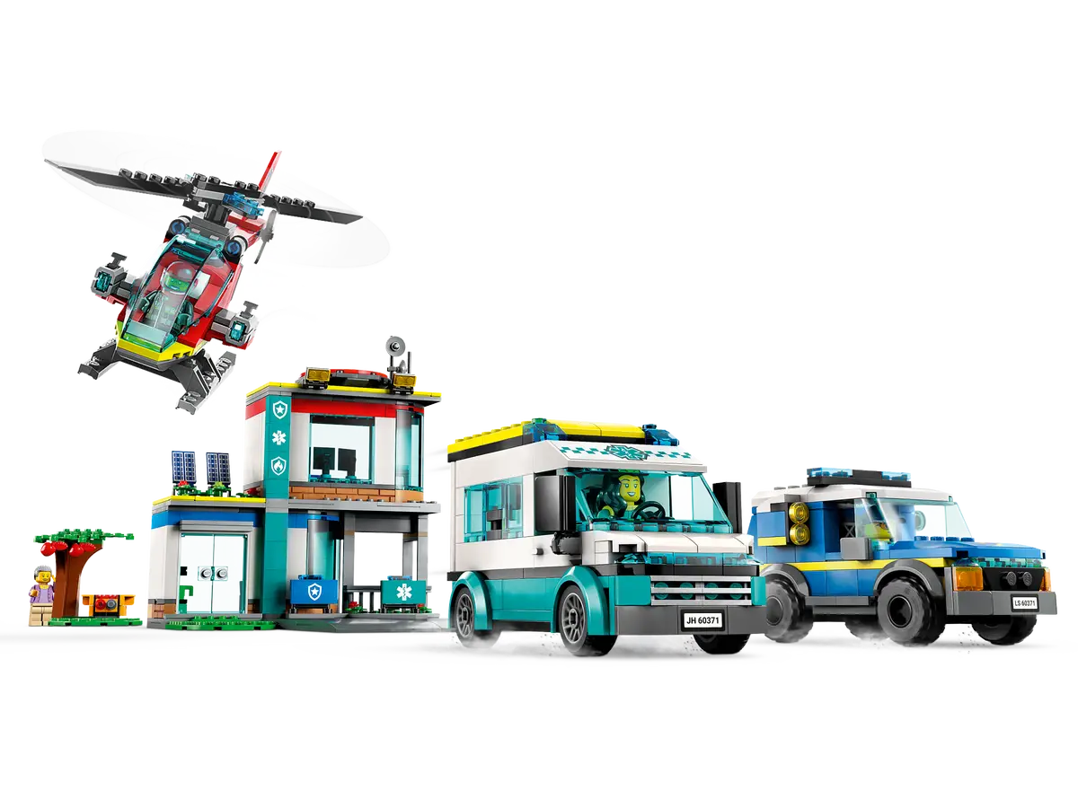 Udrykningsfartøjernes hovedkvarter LEGO City