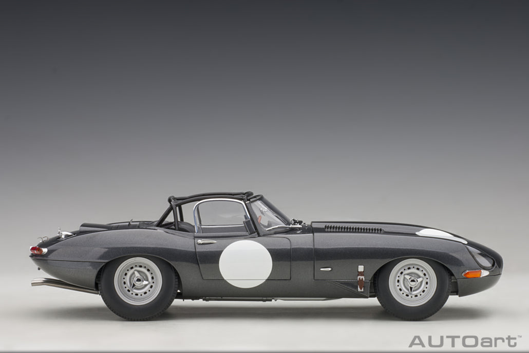 Jaguar E-type lightweight mørkegrå 1:18 AutoArt