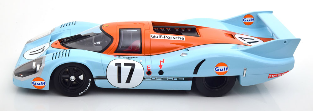 1:12 PORSCHE 917LH NO 17 24H LE MANS 1971 GULF