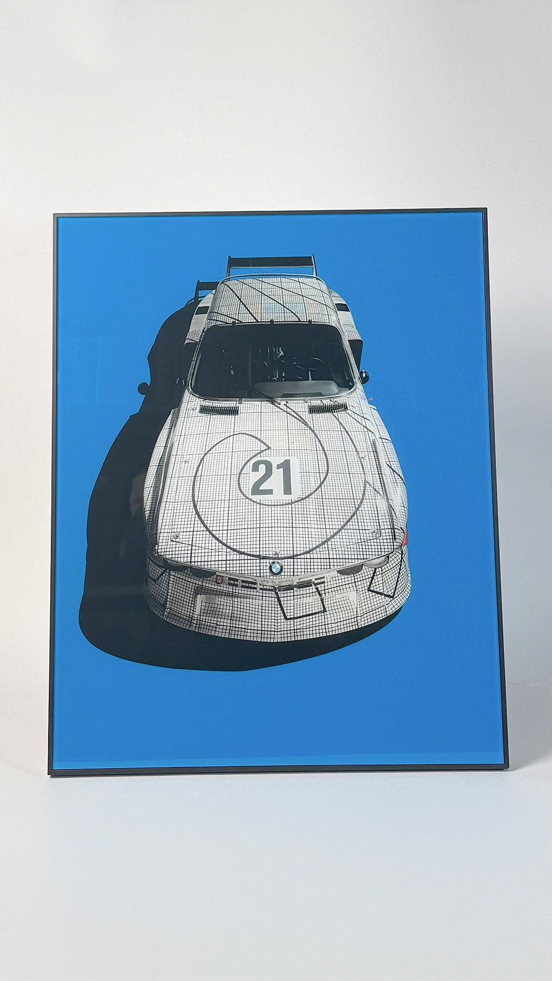 BMW Art Cars 3.0 CSL Stella 40x50cm - Rene Staud