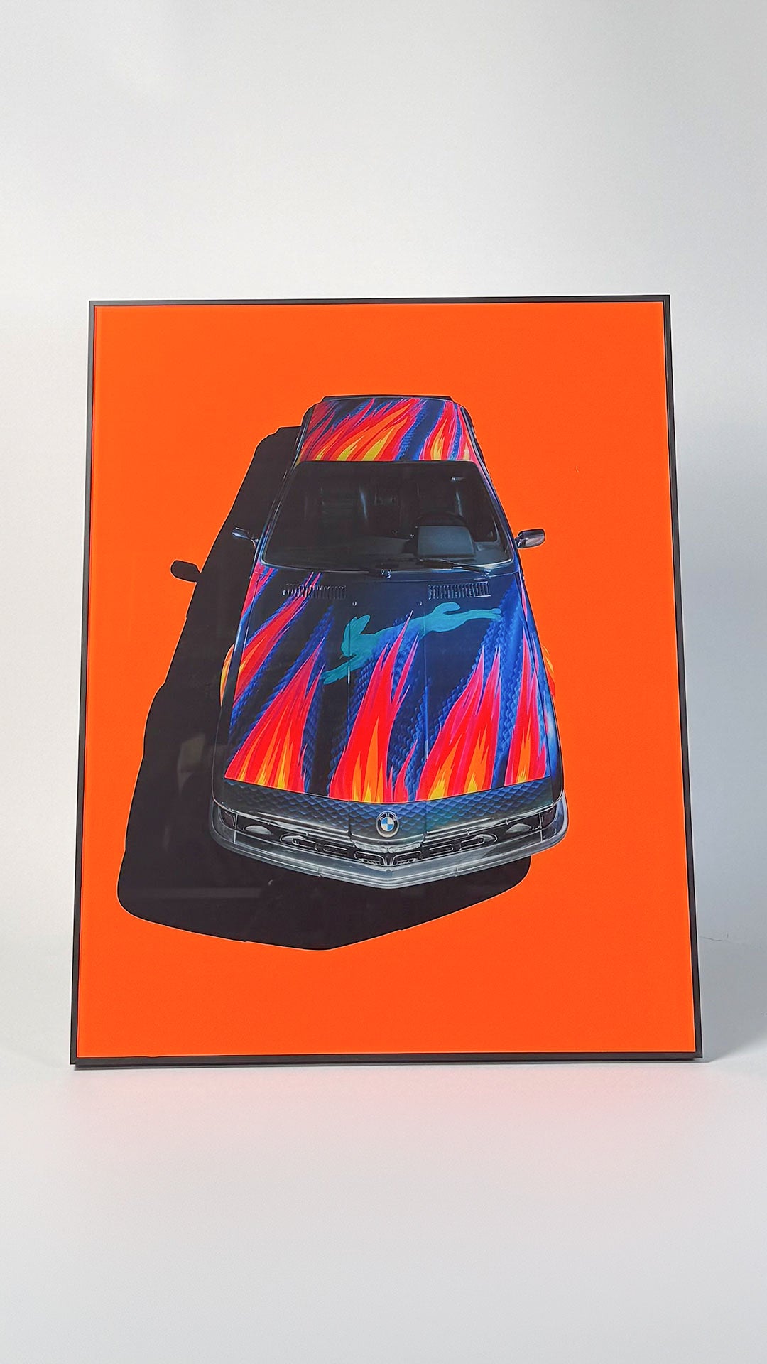 BMW Art Cars 635 CSi Fuchs 40x50cm - Rene Staud