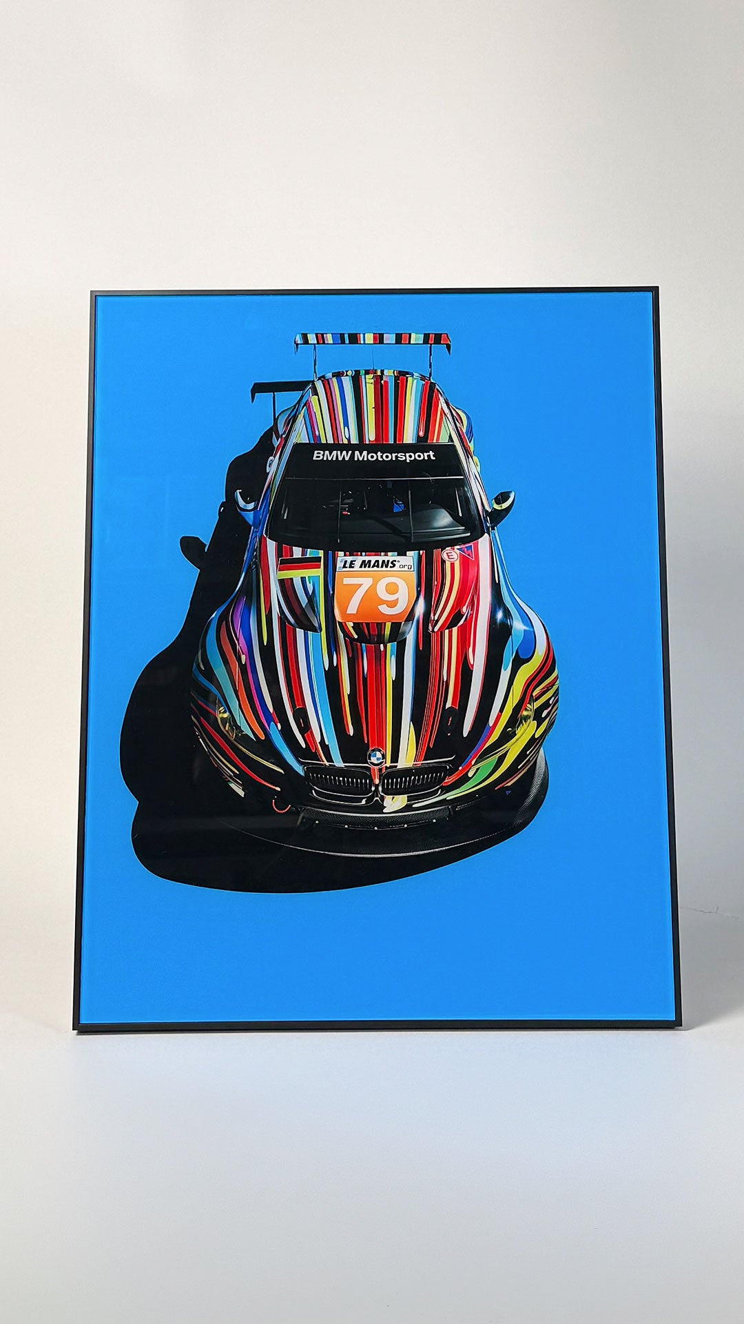 BMW Art Cars M3 GT2 Koons 40x50cm - Rene Staud