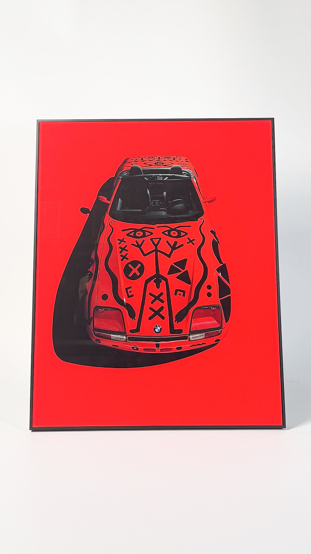 BMW Art Cars Z1 A. R. Penck 40x50cm - Rene Staud