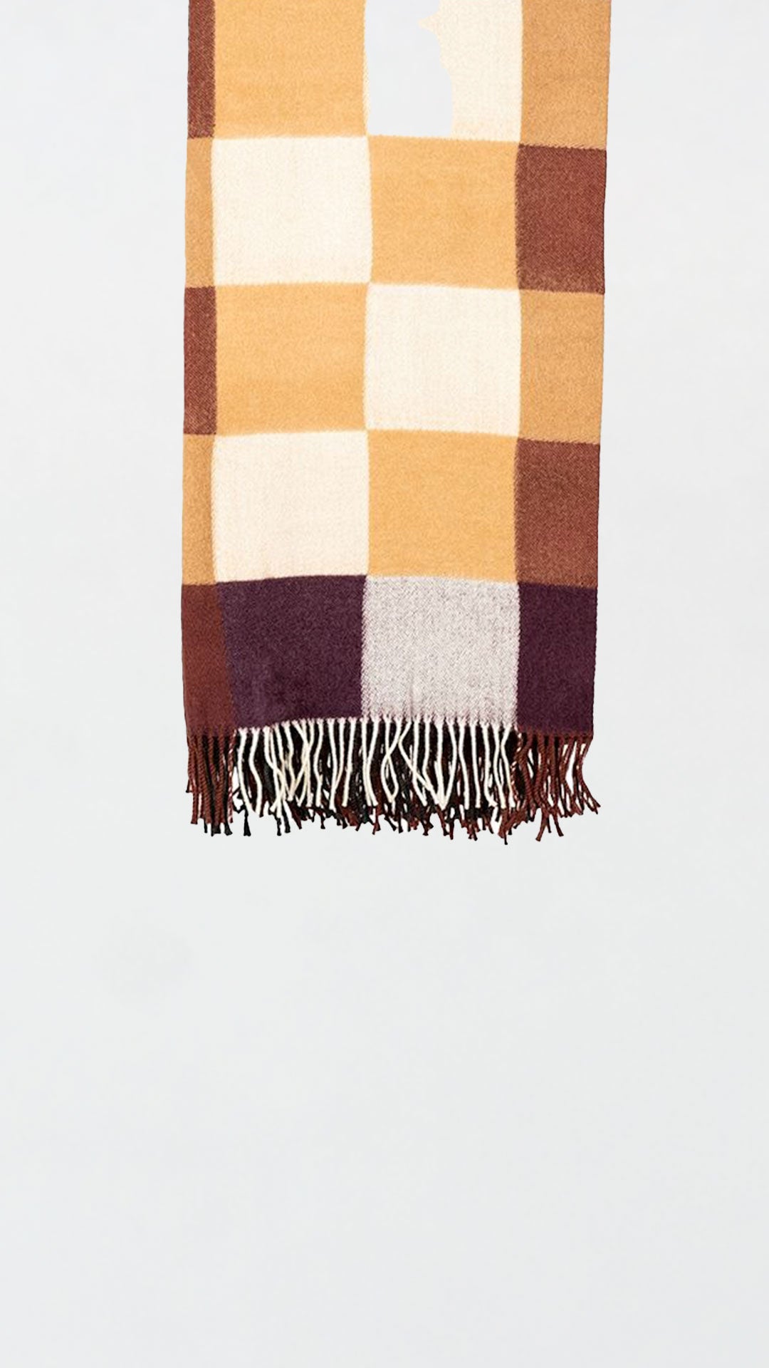 Bil plaid Vinrød - Silkeborg uldspinderi