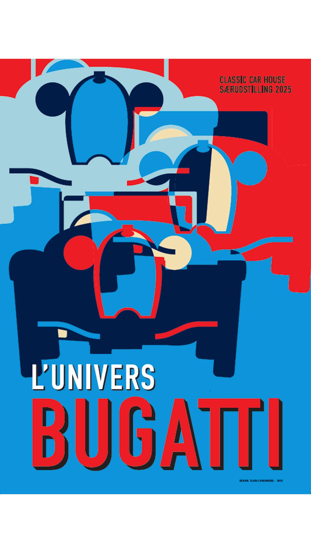 L'Univers Bugatti Plakat