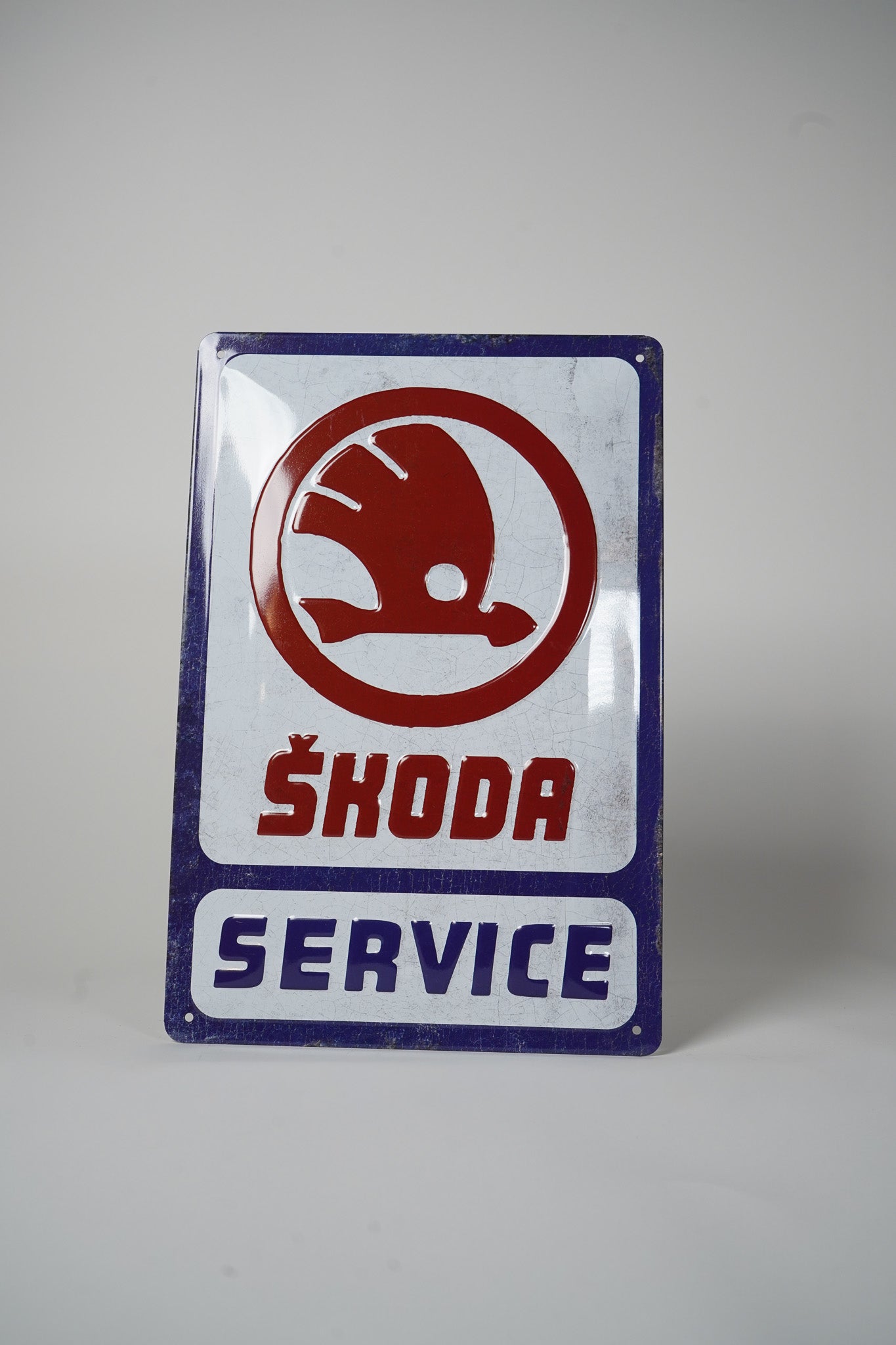 Skoda Garage Tin Sign 15x20cm